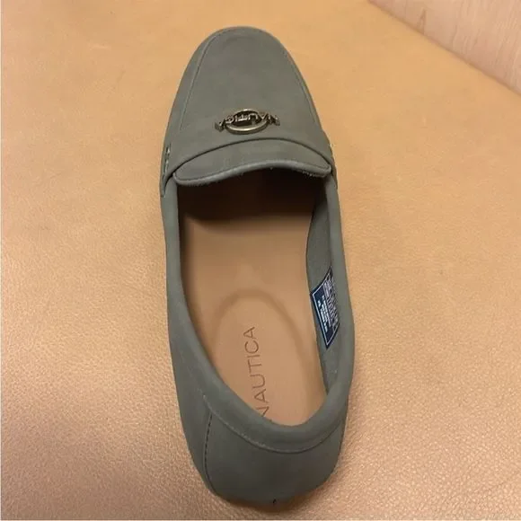 Nautica Nottaway Olive Loafers US 8.5 - Picture 5 of 6